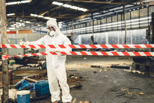 Professional Infectious Disease Decontamination technician working in Woodstock, MN